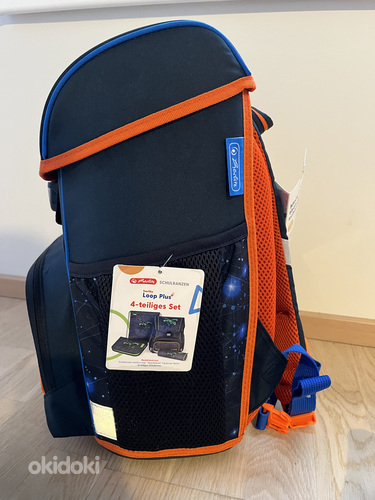 Новая школьная сумка Herlitz Loop + пинболы + сумка для обуви (фото #2)
