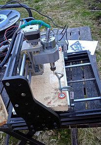 3D GRB cnc3018Pro фрезерный станок, гравёр лазер 30x18x3cm (9 фото из 10)