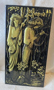 Dekoratiivne pannoo „Meloodia“ (22,5 × 42 cm). (1 foto / 3)