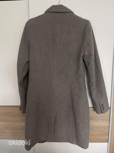 Пальто из шерсти Mohito, размер 38 (фото #3)
