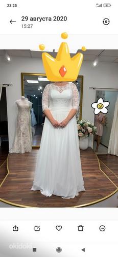 Свадебное платье большого размера. (фото #4)