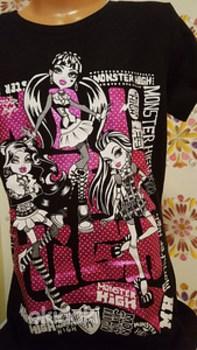 Tüdrukute t-särk Monster High (foto #3)