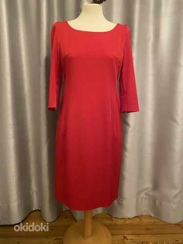 Вишнево-красное платье (фото #2)