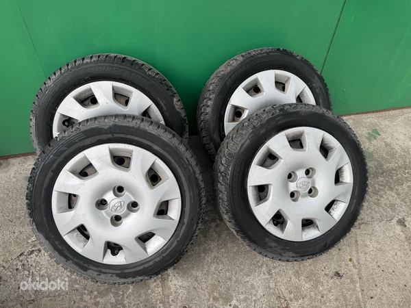 Hyundai velgedega Bridgestone Noranza naastrehvid 185/60 R15