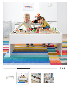 IKEA panipaigaga tegevuslaud "DUNDRA" (1 foto / 7)
