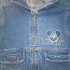 Джинсовая куртка с капюшоном, размер 104-110см (фото #2)