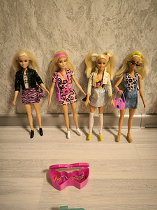 Barbie 4tk + auto (komplekt korraga) (9 foto / 10)