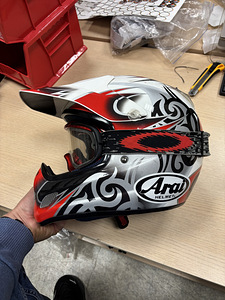 Arai VX-PRO Helmet + Glasses, Size L (59-60cm) (3 foto / 7)