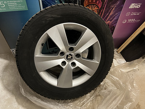 Škoda veljed + Nokian Hakkapeliitta D3 (M+S). R16 215/60 (1 foto / 5)