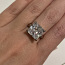 Красивое серебряное кольцо с крупным камнем (фото #3)