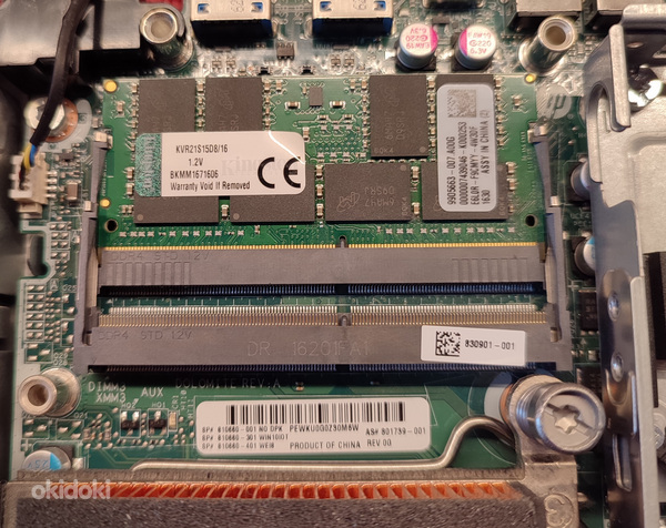 HP Elite 800 G2 mini i5 6500 16Гб DDR4 512Гб NVMe 23”монитор (фото #7)