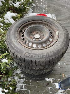 Talverehvid plekkvelgedel 205/65r15 5x108 citroen (1 foto / 3)