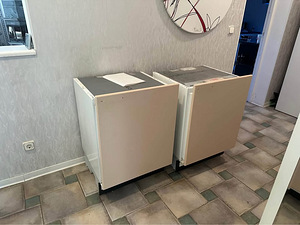 Integreeritav külmkapp + sügavkülmik, töötasapinna alused Wh (3 foto / 5)