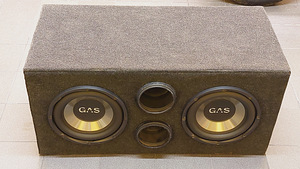 Автомобильный усилитель GAS Silver 200.4+сабвуфер GAS 2x10”