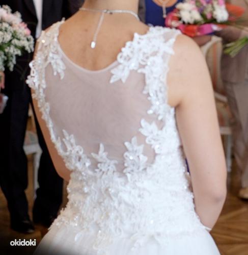 Красивое свадебное платье, размер M (фото #3)