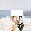 Розовое свадебное платье / торжественное платье, размер M (фото #3)