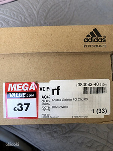 Laste jalgpalli tossud Adidas s 33 (postikulu sees!) (5 foto / 6)