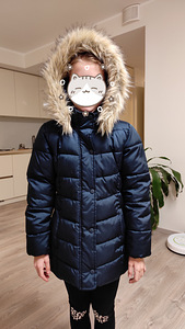 Зимняя куртка H&M р.134 (1 фото из 3)