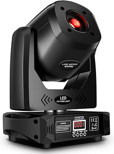 LED moving head Shehds 80W (3-Facet Rotatable Prism) (1 foto / 3)