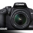 Peegelkaamera Canon EOS 1000D + objektiiv + kott+ laadija (foto #1)