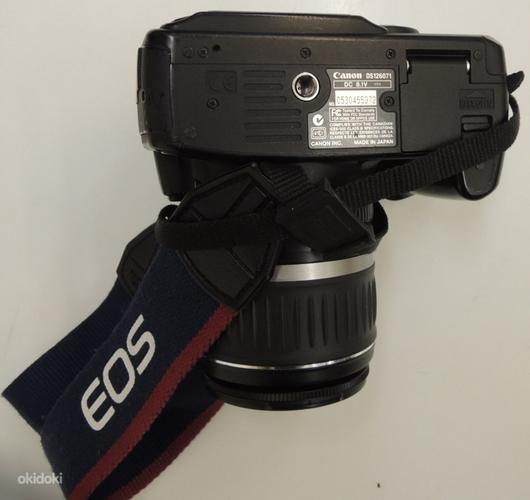 Peegelkaamera Canon 350D + laadija + objektiiv + kott (foto #7)