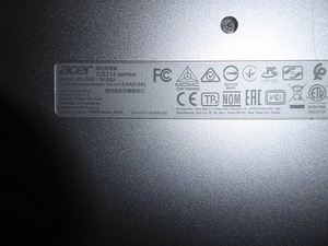 Sülearvuti Acer Chromebook 314 + Laadija (5 foto / 5)