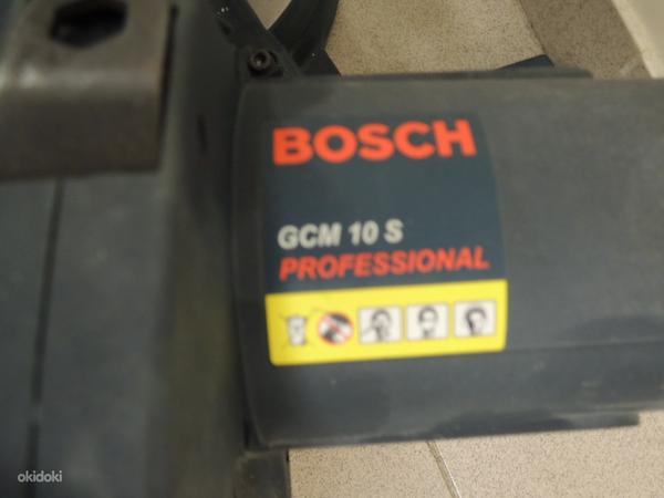 Угловая пила Bosch GCM 10 S Professional + коробка (фото #5)