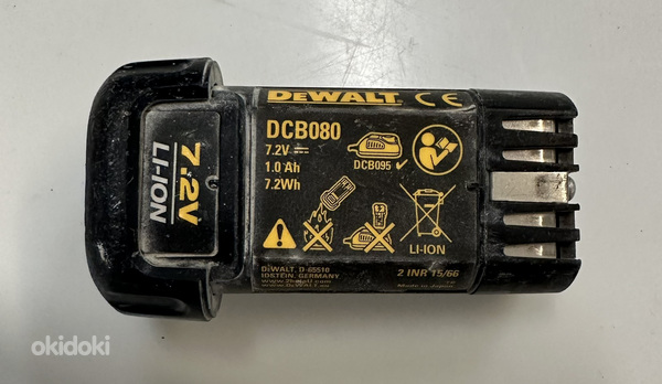 Аку-отвертка DeWALT DCF680 + Аку 1.0Ач 7.2В + Зарядка (фото #3)