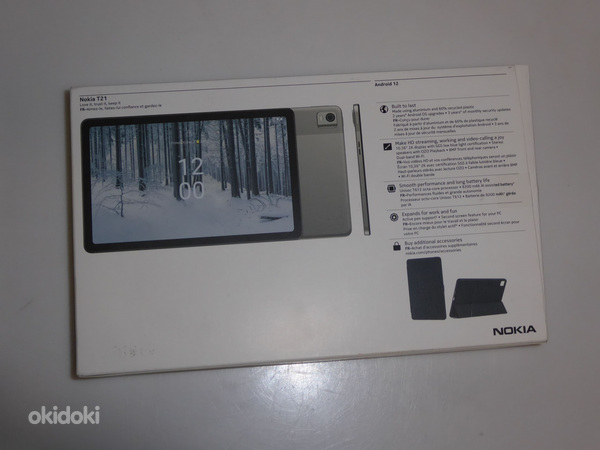Планшет Nokia T21 + Коробка + Провод (фото #7)