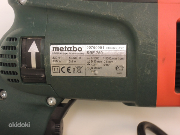 Ударная дрель Metabo SBE 750 750 Вт (фото #4)
