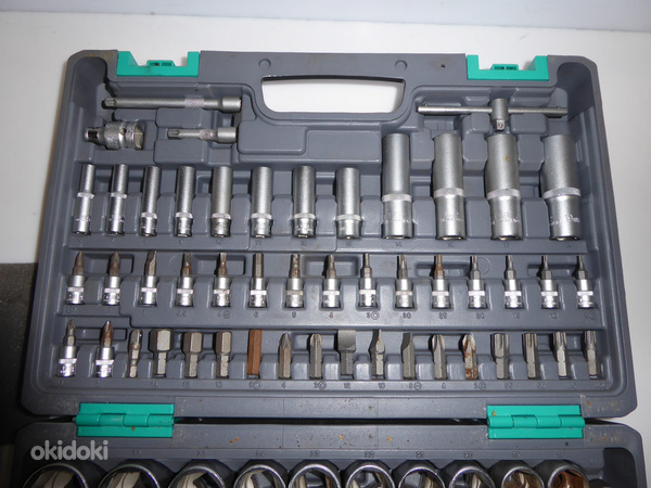 Комплект ключей и насадок Stels Auto 96 шт (фото #4)
