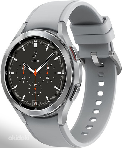 Смарт часы Samsung Galaxy watch 4 Classic 46mm silver (фото #1)