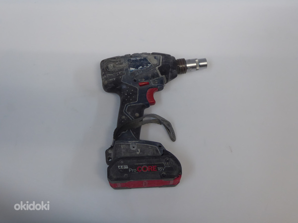 Аккумуляторный ударный гайковерт BOSCH GDS 18 V-LI + 4ah (фото #4)