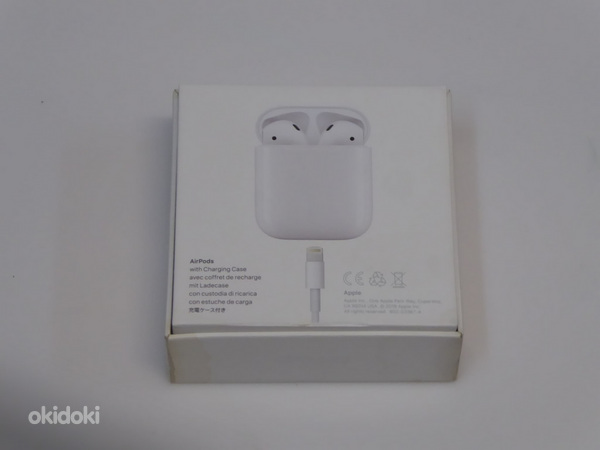 Беспроводные наушники Apple AirPods 2 + Коробка (фото #4)