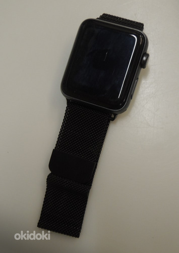 Nutikellad Apple Watch Series 3 42mm aku 93% + karp (foto #4)