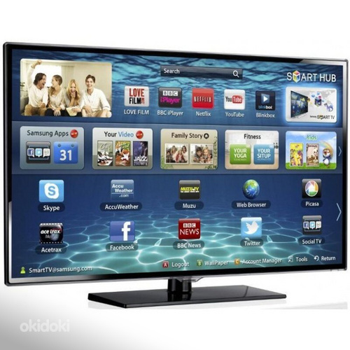 Телевизор Samsung 32" UE32ES5500 + Пульт + Провод (фото #1)