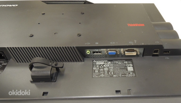 Компьютерный монитор Lenovo Thinkvision LT2452pwC + кабеля (фото #5)