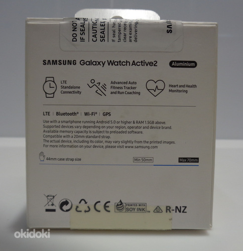 Смарт-часы Samsung Galaxy Watch Active 2 + Зарядка + Коробка (фото #3)