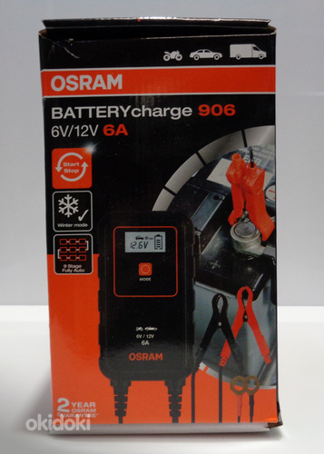 Авто. Зарядное устройство OSRAM OEBCS906 + Коробка НОВОЕ! (фото #2)