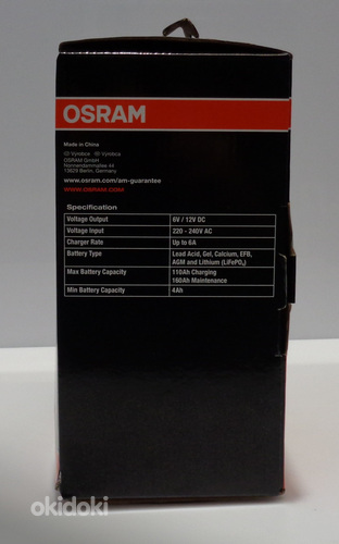Autoakulaadija OSRAM OEBCS906 + Karp UUS! (foto #4)