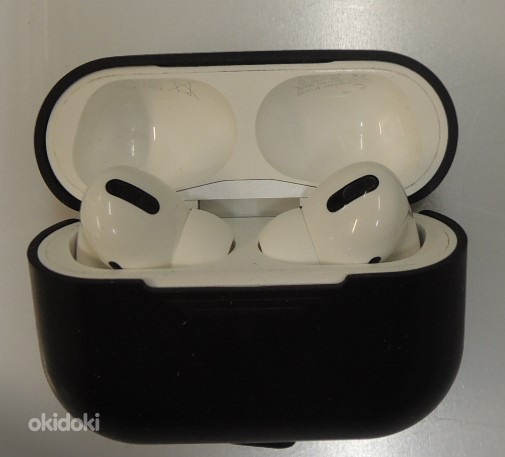 Bluetooth наушники Apple Airpods Pro + чехол + вставки (фото #3)