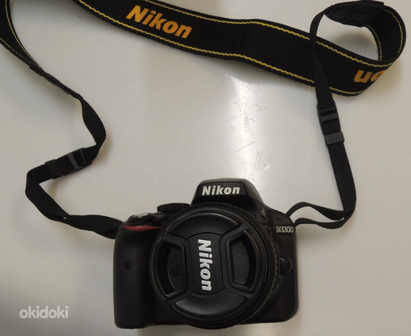 Peegelkaamera Nikon D3300 + laadija (foto #4)