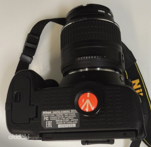 Peegelkaamera Nikon D5300 + 2 objektivid + laadija + kott (foto #8)