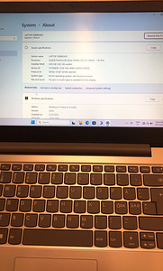 Sülearvuti Lenovo Ideapad 1 81UV + laadija + tsekk (5 foto / 5)