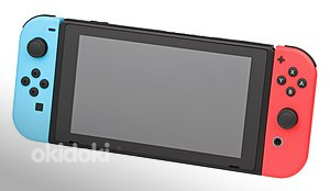 Mängukonsool Nintendo Switch + Karp + Pult + Adapter