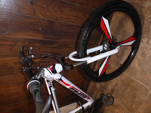 Велосипед MTB OUPAO 750 Цвет белый (3 фото из 5)