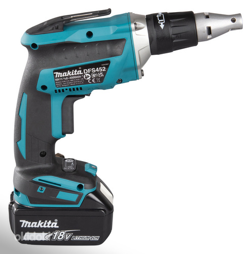 Akukruuvikeraja Makita DFS452, Ilma aku,Tarvikud, Kohver