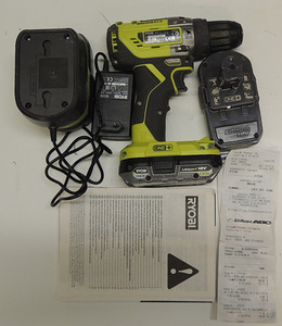 Akutrell Ryobi One+ R18PD5 +2,0Ah 3tk +laadija + tsekk +kott (3 foto / 6)