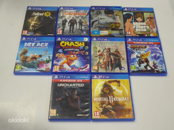 Sony Playstation 4 mängud