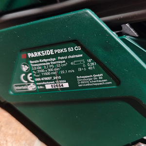 Motorsaag Parkside PBKS 53 C3 + tarvikud (5 foto / 5)
